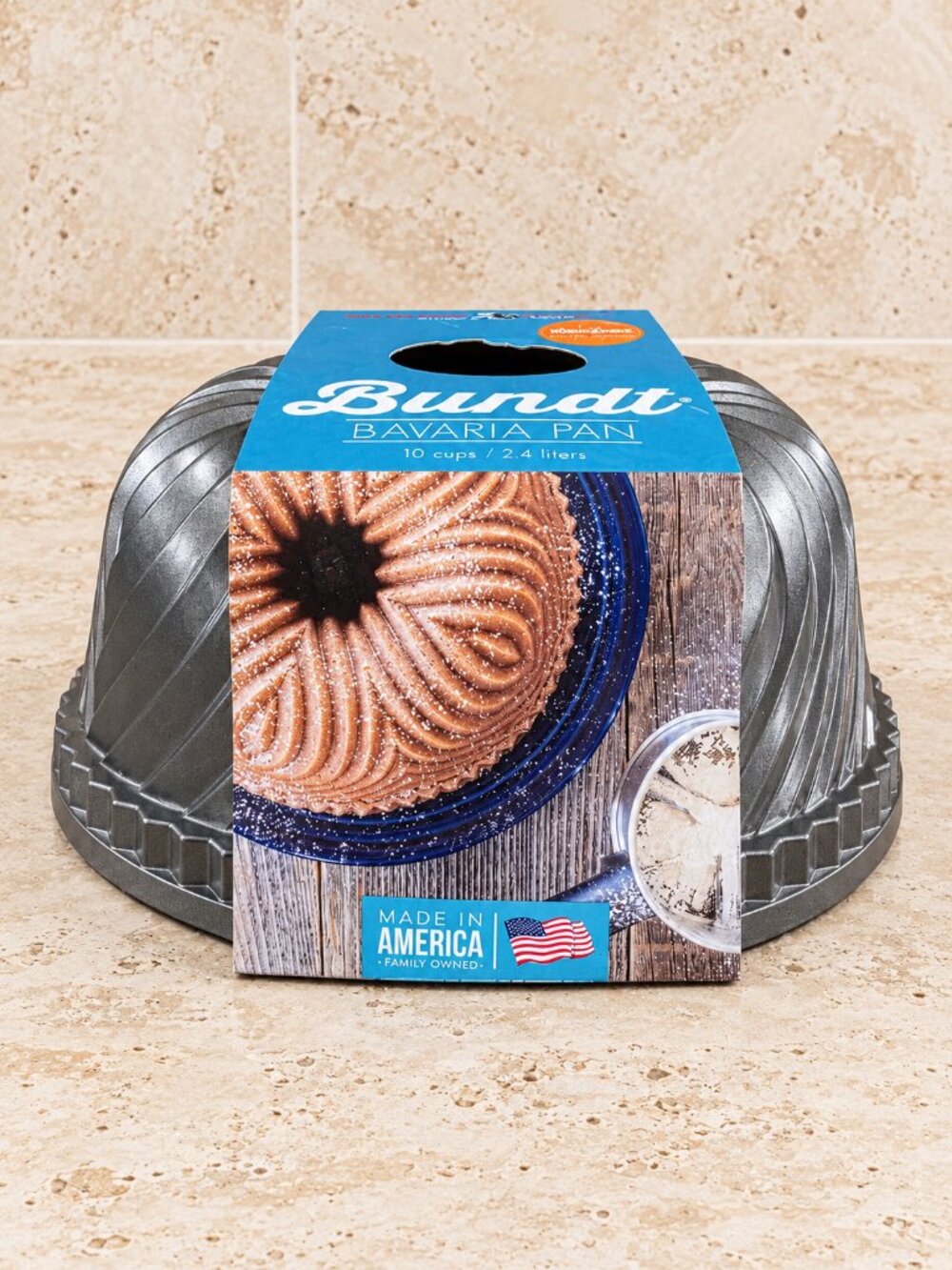 Nordic Ware Bavaria Bundt Pan, 10-Cup, Graphite. New!